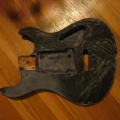 Removing the old paint. A huge pain in the butt.